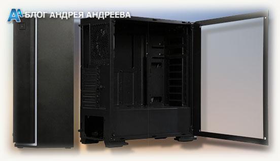 лицевая и боковая сторона корпуса Rainbow Flash‐V2