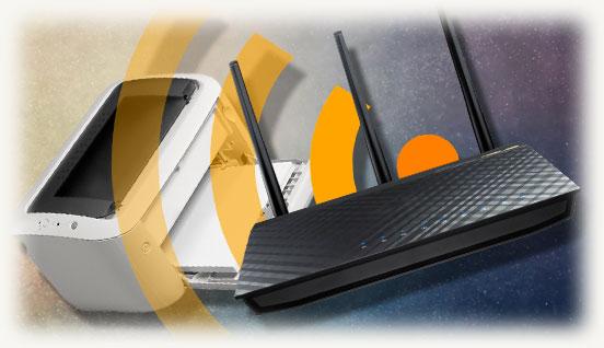 wi-fi роутер с принтером