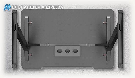 Вид снизу Gaming Desk GD100
