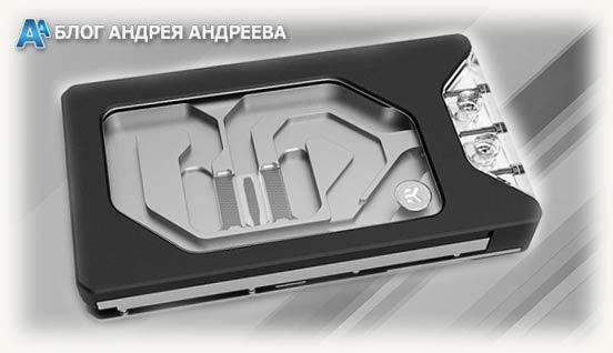 EK Vector FE RTX 3090 в черно сером цвете
