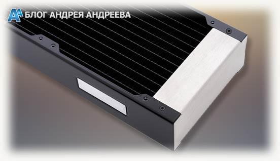Радиатора темного цвета крупным планом серии HEATKILLER RAD