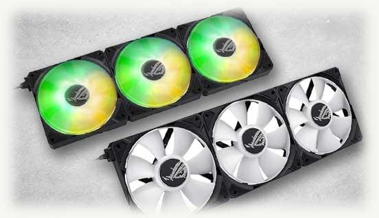 Разные кулера для ROG Ryujin III