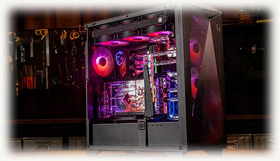 MPG GUNGNIR 300 черный корпус с RGB
