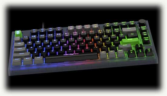 Вид клавиатуры CYKEY с фронтальной стороны